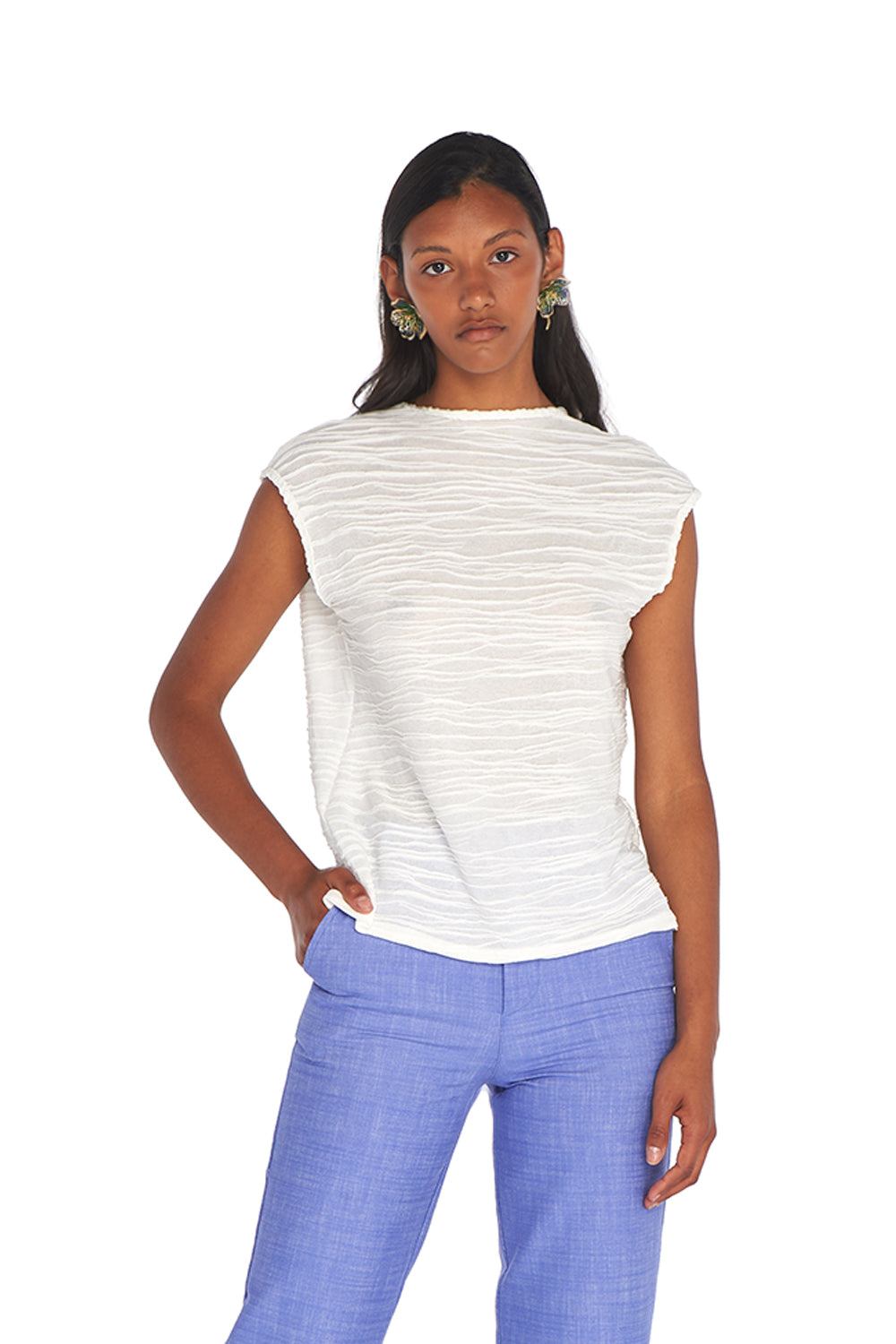 Ling White Top